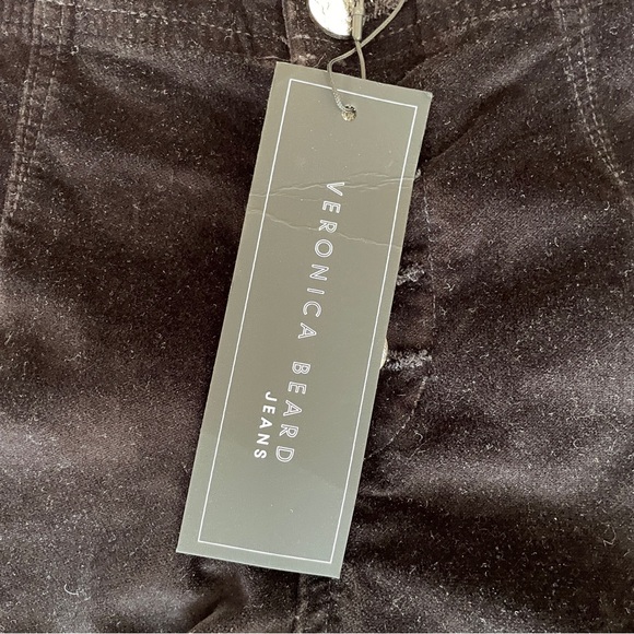 Veronica Beard Velvet Debbie Skinny High Rise Jeans SZ 00 - Picture 9 of 13